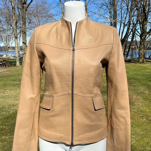 Pamela McCoy leather jacket XS-S - Picture 1 of 9
